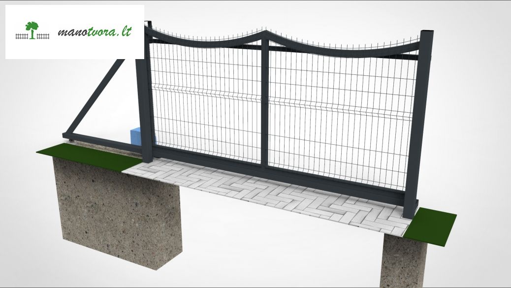 Kiemo vartų ir vartelių pasirinkimas: