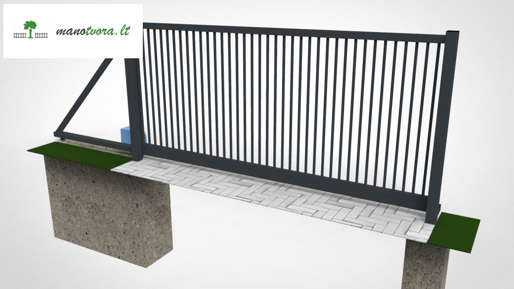 Kiemo vartų ir vartelių pasirinkimas: